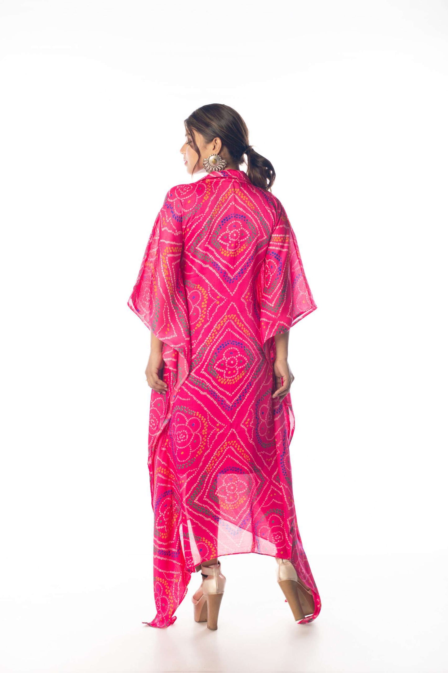 Bubblegum Pink Kaftan